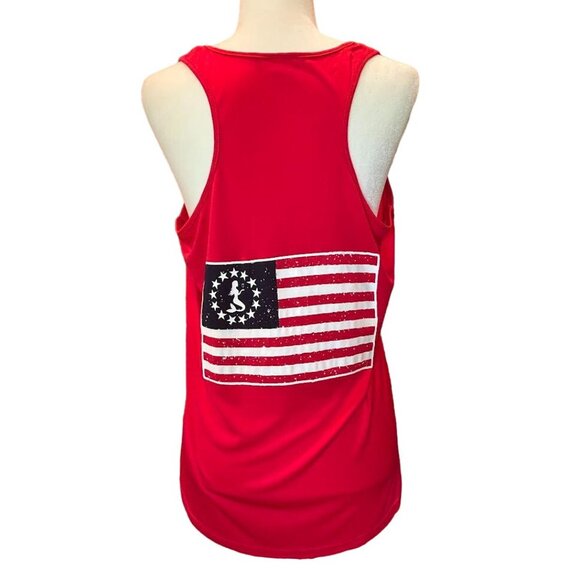 Sport-Tek Ladies XL Cape Cod Winery Tank Top Red Sleeveless 100% Polyester‎ - Picture 2 of 7